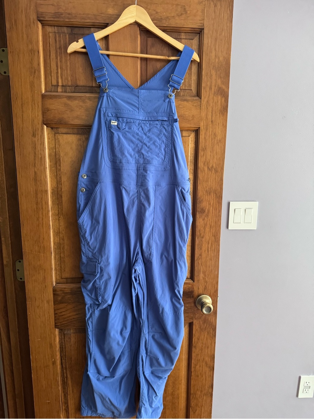 Duluth Trading Co Blue Women's Utility Overalls with Bib